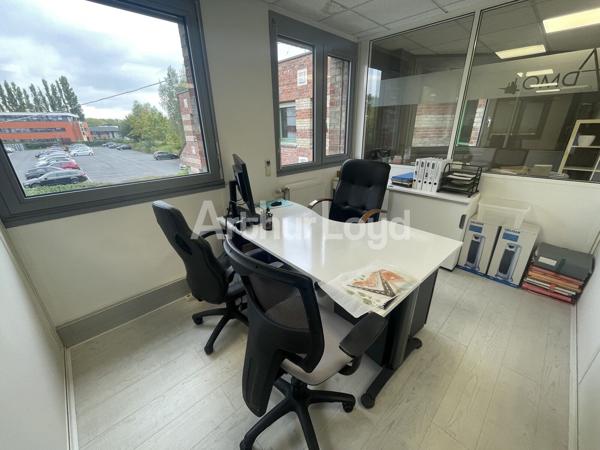 Bureaux à vendre à Villeneuve d’Ascq plateau modulable lumineux accès rapide