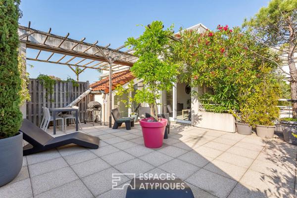 Duplex avec terrasse proche du Parc bazin