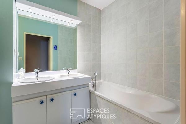 Duplex avec terrasse proche du Parc bazin