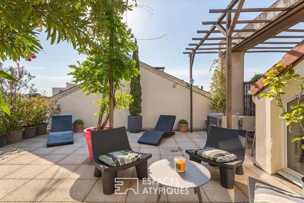 Duplex avec terrasse proche du Parc bazin