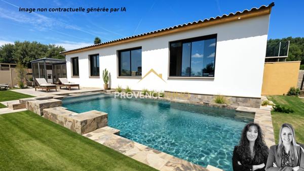 Manosque (04100) EXCLUSIVITÉ – Bien rare et exceptionnel à Manosque : Maison contemporaine neuve, jamais habitée !