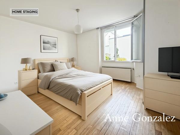 ORLEANS CENTRE, Bel appartement plain pied de plus de 85 m2 avec jardin privatif, terrasse et garage dans petite coproriété très bien entretenue