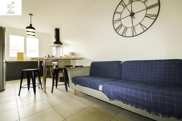 Montpellier (34080) Celleneuve Appt T5 de 73.68 m² meublé - 2 chambres - 2 bureaux
