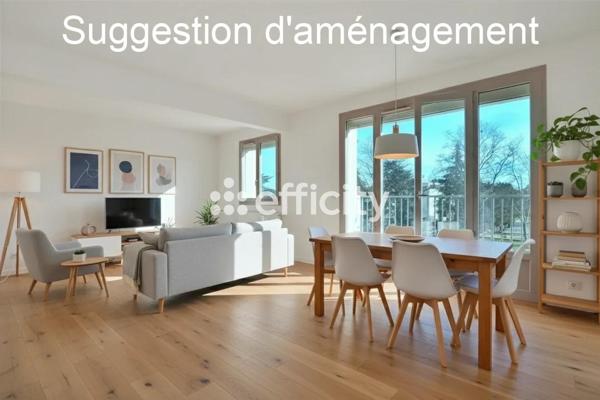Appartement 3 pièces - 69 m² Exclusivité efficity