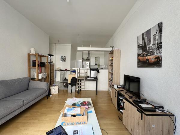 Saint-Étienne (42000) Appartement lumineux T3 au 1er étage avec ascenseur - Cœur du centre-ville