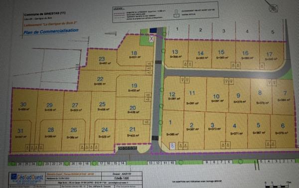 Vente Terrain Constructible Ginestas   