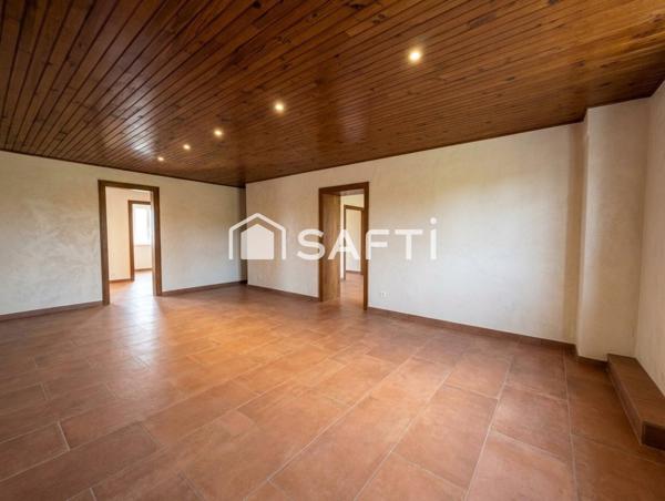 Maison 166m² sur terrain d'environ 524m²
