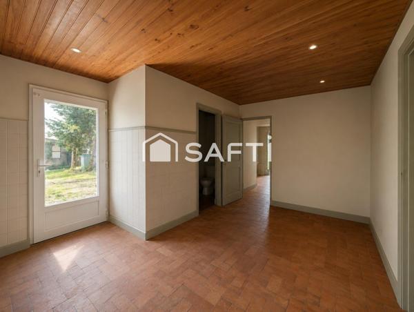 Maison 166m² sur terrain d'environ 524m²