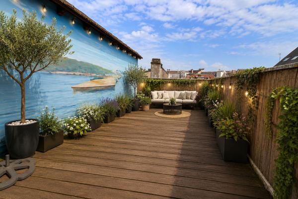 Appartement duplex Strasbourg centre 4/5 pièce(s) 82.8 m2 habitable avec terrasse