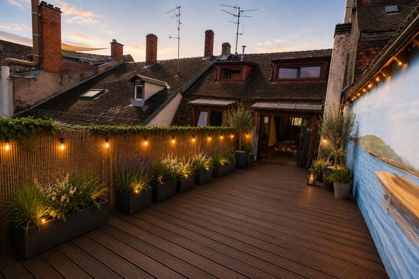 Appartement duplex Strasbourg centre 4/5 pièce(s) 82.8 m2 habitable avec terrasse