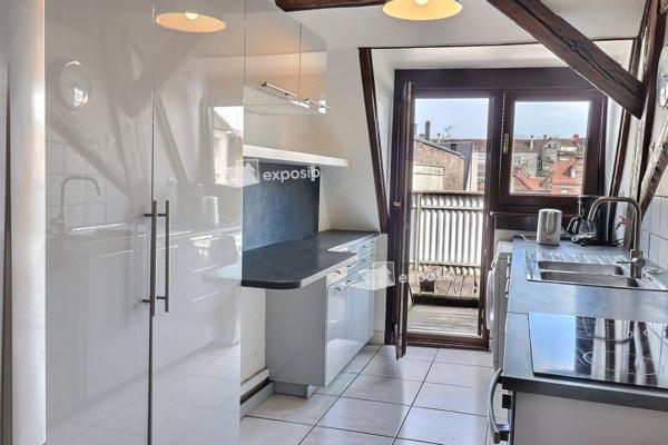 Appartement duplex Strasbourg centre 4/5 pièce(s) 82.8 m2 habitable avec terrasse