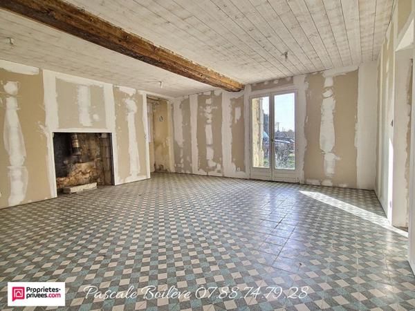 Longère avec travaux de rénovation à terminer - VERNOIL LE FOURRIER (49390)