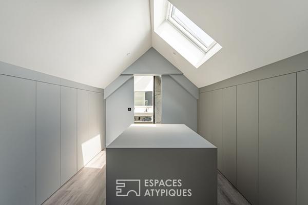 Loft et son jardin dans un ancien atelier réinventé à Aigremont