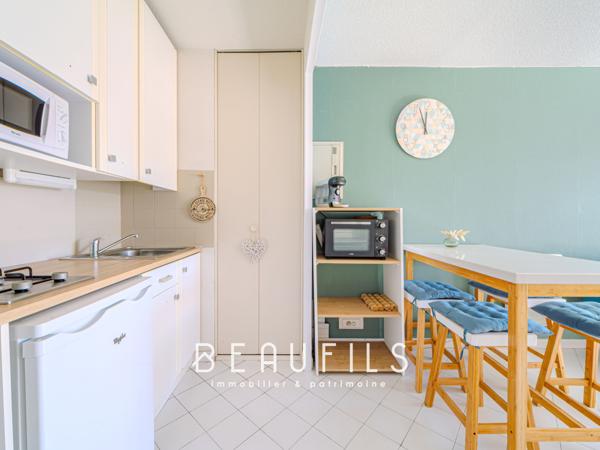 La Grande-Motte (34280) T2 CABINE – 24 m² – (34280) LA GRANDE MOTTE – LA MOTTE DU COUCHANT – TERRASSE PLEIN SUD, VUE SUR PARC