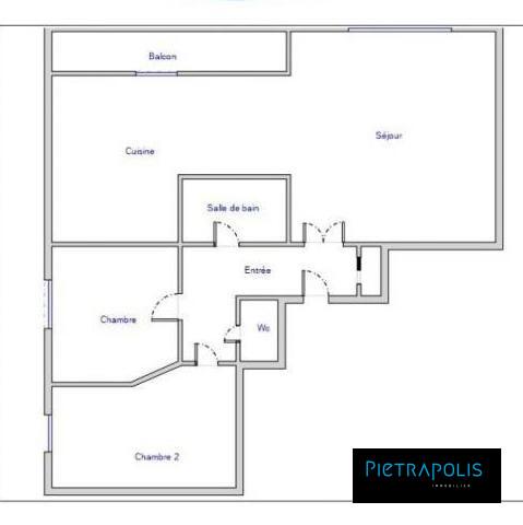 T3 de 59m² 2 Rue Général Dayan à Villeurbanne