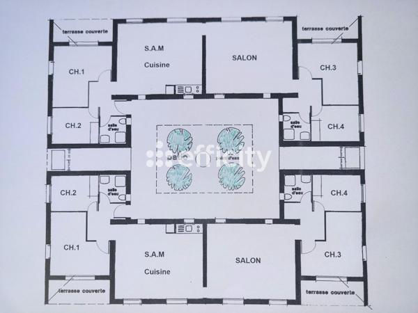 Appartement 10 pièces - 243 m²