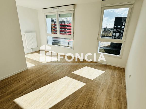 Location Appartement 2 pièces 59.05 m² - RESIDENCE ESKO - 9 QUAI DES MINES PORTE C405 Valenciennes 59300