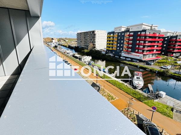 Location Appartement 2 pièces 59.05 m² - RESIDENCE ESKO - 9 QUAI DES MINES PORTE C405 Valenciennes 59300