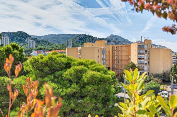 Dernier étage avec terrasse végétalisée et vue dégagée