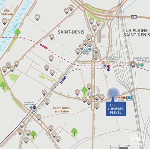 Appartement à vendre 3 pièces 64 m² Saint-Denis