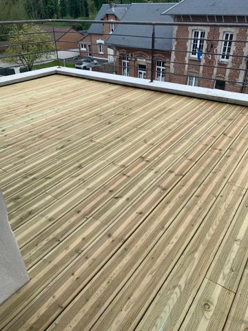 A LOUER  APPARTEMENT  NEUF A NEUVILLE SAINT AMAND 02100.