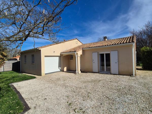 Plain-Pied, 3 chambres, secteur calme, 10 mn à pied des commerces, proche parc de Frégeneuil