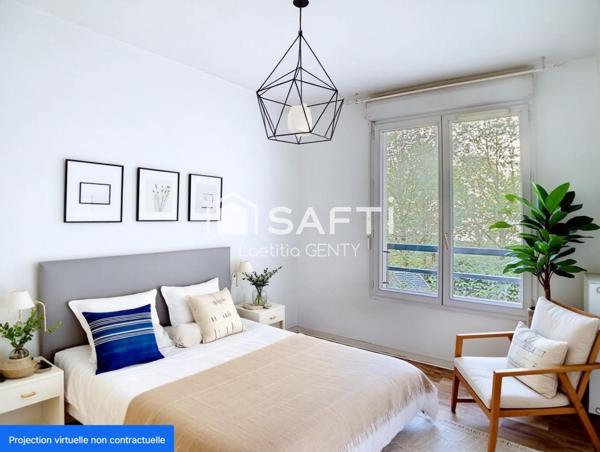 COLOMBES EUROPE – 4 PIÈCES LUMINEUX AVEC BALCON ET PARKING