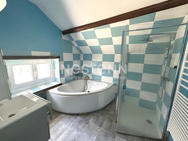 LONGERE EN PIERRES DE 128M² SUR JARDIN CLOS DE 1900M² À VENDRE SECTEUR CALME GIEVRES (LOIR ET CHER 41)