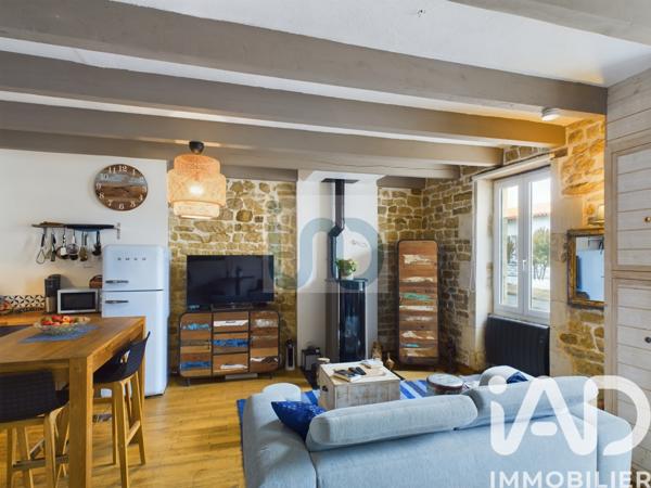 Maison à vendre 4 pièces 73 m² Rivedoux-Plage