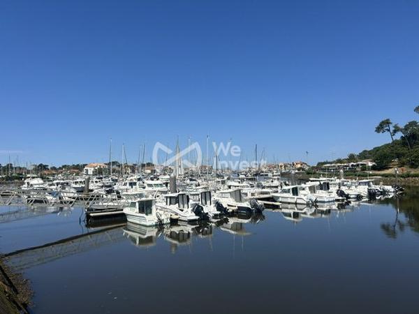 Capbreton face au Port T4 terrasse parking
