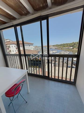 Capbreton face au Port T4 terrasse parking
