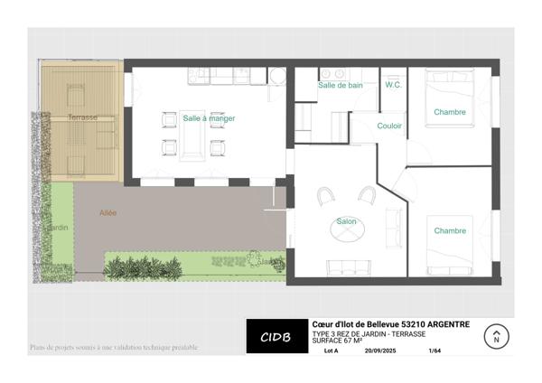 Argentré (53210) MAISON EN PLEIN COEUR DE VILLAGE