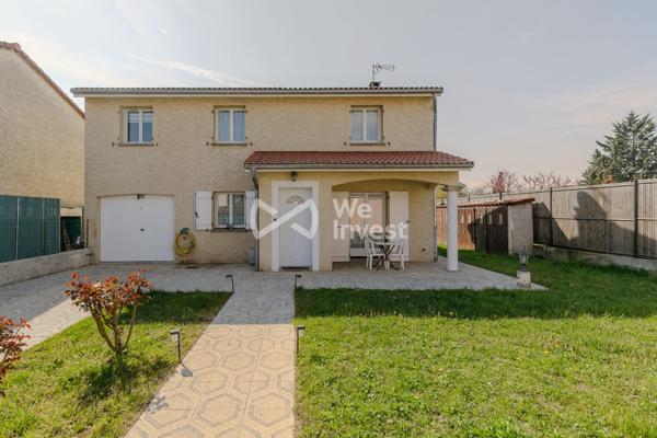 EXCLUSIVITÉ – MAISON INDIVIDUELLE 132M2 DE SURFACE UTILE RARE À VAULX-EN-VELIN