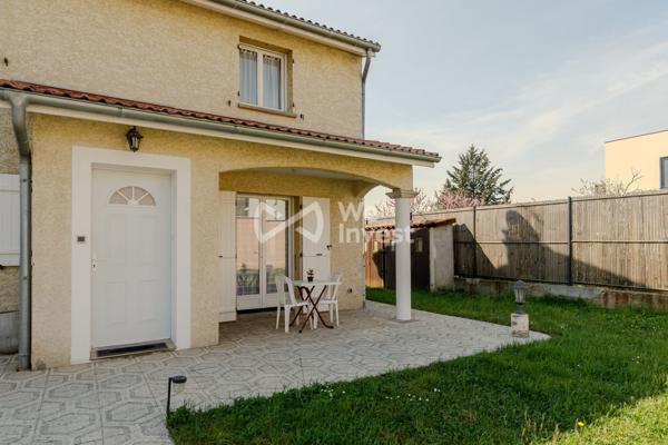 EXCLUSIVITÉ – MAISON INDIVIDUELLE 132M2 DE SURFACE UTILE RARE À VAULX-EN-VELIN