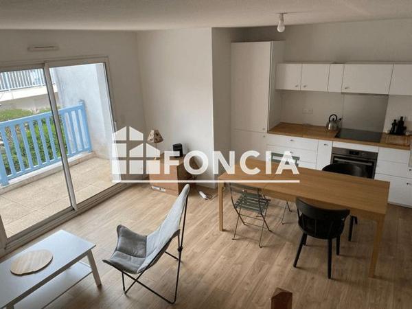 Location Appartement meublé 3 pièces 66.89 m² - 49 BD JEAN LARTIGAU Capbreton 40130