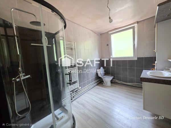 Maison individuelle semi plain pied 5 chambres avec grand garage