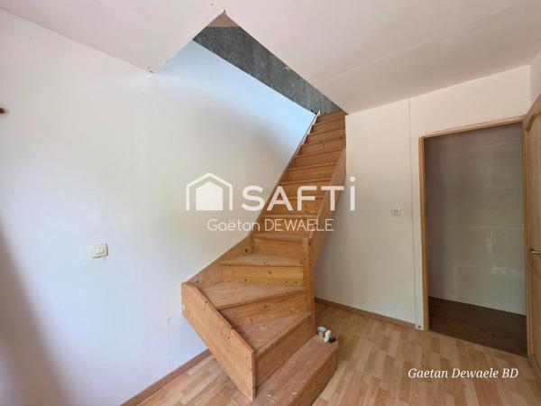 Maison individuelle semi plain pied 5 chambres avec grand garage