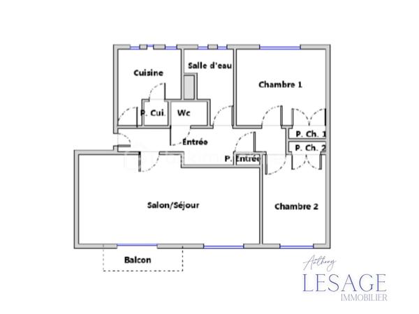 Appartement de 66 m²