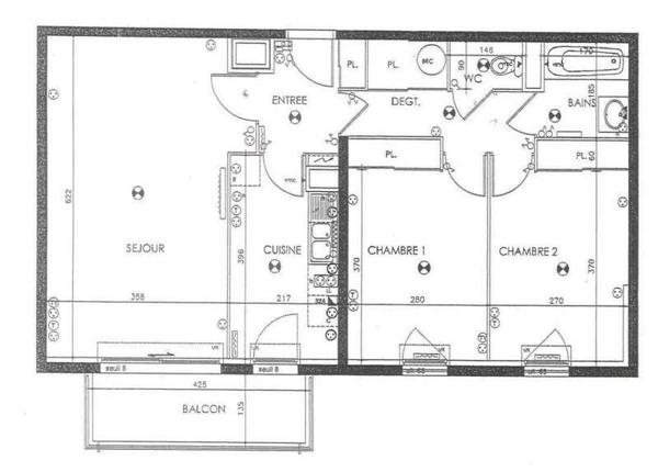 Appartement 3 pièces - 44700 Orvault