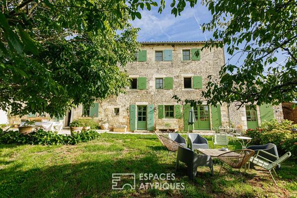 Propriété de charme à l’authenticité préservée