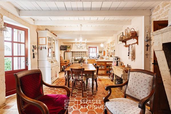 Propriété de charme à l’authenticité préservée