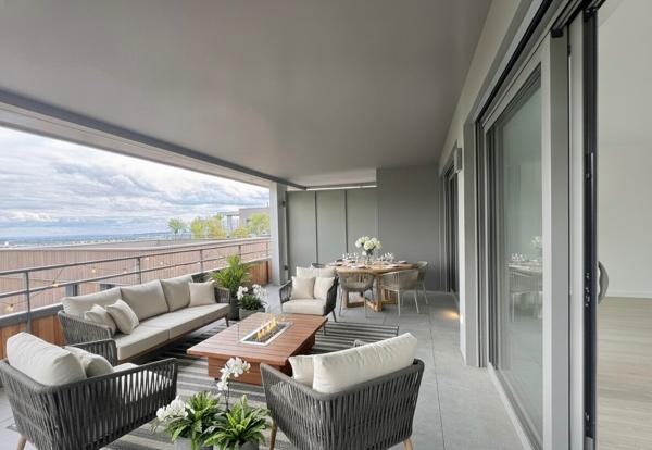 T3 de luxe de 85,86 m2 - Quartier Crève Coeur / 2 Terrasses + 3 parkings
