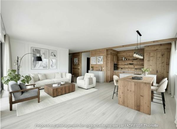T3 de luxe de 85,86 m2 - Quartier Crève Coeur / 2 Terrasses + 3 parkings