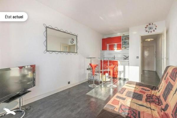 Appartement à vendre |  Arcachon |  1 pièce | 23 m²