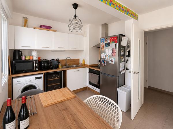 Appartement T3 de 68 m² avec locataire en place Quartier recherché de la Chézine à Saint-Herblain