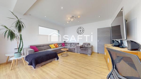 Votre havre de paix à Tomblaine : maison de 2017, 5 chambres, jardin avec vue sur la forêt.