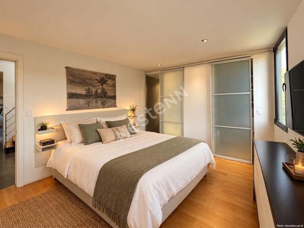 A vendre maison CESSON SEVIGNE, 158m² habitables - 4 chambres dont une suite parentale au rez-de-chaussée -  Jardin - Garage - Exposition SUD