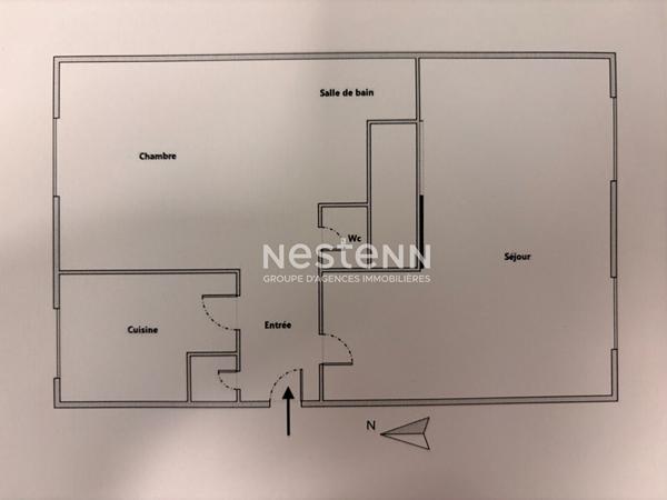 ISSY LES MOULINEAUX - CENTRE-VILLE - Appartement traversant 2/3 pièces