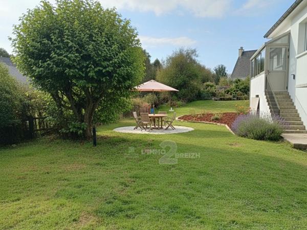Studio meublé de 19,40 m² avec mezzanine, loué, en rez-de-chaussée · Camors (56)