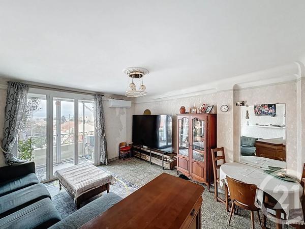 Appartement F3 à vendre  3 pièces - 58,80 m 2   SETE  - 34
